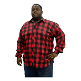 Camisa Social Plus Size Moda Maior Varias Cores Extra Grande
