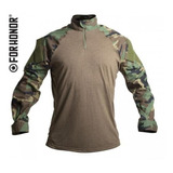 Camisa Tática Combate Forhonor Combat Shirt 711 Woodland