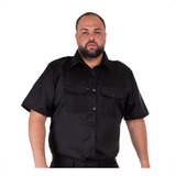 Camisa Tática Farda Oxford Segurança Vigilante Plus Size