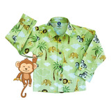 Camisa Tematica Safari Verde