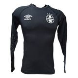 Camisa Termica Compressao Preto Gremio