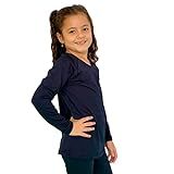 Camisa Térmica Infantil Kids Azul Marinho Camiseta Unissex Proteção Solar Fator Uv50 Fator 02 