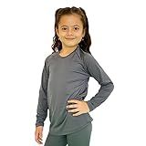 Camisa Térmica Infantil Kids Cinza Camiseta Unissex Proteção Solar Fator Uv50 Fator 14 