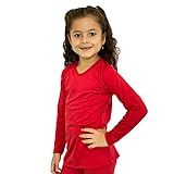 Camisa Térmica Infantil Kids Vermelho Camiseta Unissex Proteção Solar Fator Uv50 Fator 06 