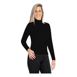 Camisa Térmica Inverno Flanelada Gola Alta Viagem Moto Neve