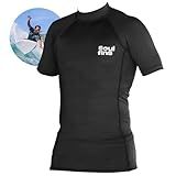 Camisa Térmica Lycra Surf Adulto Unissex Proteção Solar UV50 Lycra Esportiva Ciclismo Corrida Surf Camisa Para Esportes Ao Ar Livre Soulfins P 