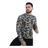 Camisa Térmica Unissex Camuflada Com Proteção Solar Uv 50 