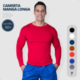 Camisa Térmica Uv 50 Segunda Pele Camiseta Blusa Malha Fria
