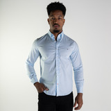 Camisa Tommy Hilfiger Classic Regular Fit Azul