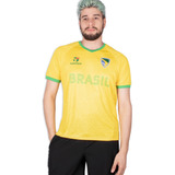 Camisa Topper Brasil I Amarelo