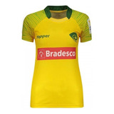 Camisa Topper Rugby Brasil Home 2017 Feminina 4200382 1021