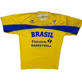 Camisa Treino Seleção Brasileira Basquete cbb Anos 90