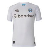 Camisa Umbro Grêmio Oficial 2 Branca 2023 Atleta jogador