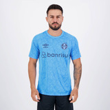 Camisa Umbro Grêmio Treino 2024 Azul