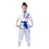 Camisa Uniforme Wushu Infantil Camisa