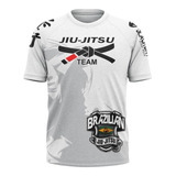 Camisa Usual Dry Fit Esportiva Jiu jitsu Proteção Uv Treino