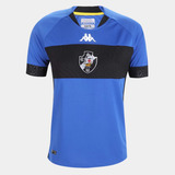 Camisa Vasco Da Gama Feminina Goleiro Azul Oficial Kappa