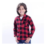 Camisa Xadrez Infantil Flanelada