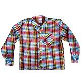 Camisa Xadrez Infantil Manga Longa Unissex BR Numérico 14 Regular Rio Preto