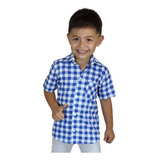 Camisa Xadrez Menino Tam 1 Ao 14