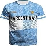 Camisas De Futebol Masculinas Da Copa Do Mundo De 2022 Torcedores De Futebol Manga Curta Camiseta Para Homens E Torcedor De Time De Futebol Color Argentina Size M 