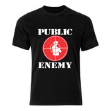 Camisas Hip Hop Public Enemy Rap