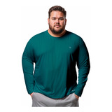 Camisas Plus Size Térmica Segunda Pele Proteção Uv Premium