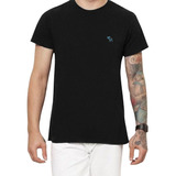 Camiseta Abercrombie Masculina Outline Blue Icon