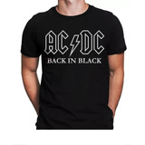 Camiseta Ac Dc Back In Black