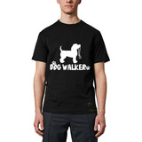 Camiseta Adulto Dog Walker Passeador De