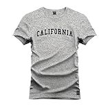 Camiseta Agodão T Shirt Unissex Premium Macia Estampada Californ Hils Cinza G