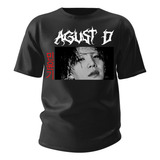 Camiseta Algodao Min Yoongi Agust D Suga Kpop Rapper Street