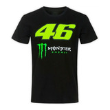 Camiseta Algodão Monster Valentino Rossi 46