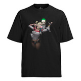 Camiseta Algodão Unissex Tshirt Coringa Arlequina