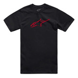 Camiseta Alpinestar Ageless Shadow Preto Vermelho