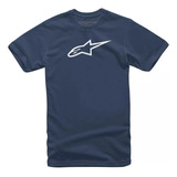 Camiseta Alpinestars Ageless Classic Azul Marinho Original