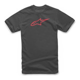 Camiseta Alpinestars Ageless Classic Preta Vermelh Original