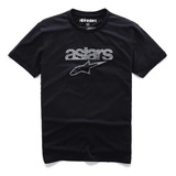 Camiseta Alpinestars Heritage Blaze Preto Premium