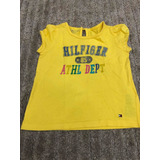 Camiseta Amarela Tommy Hilfiger Tamanho 18 Meses