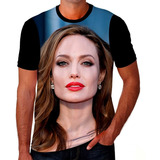Camiseta Angelina Jolie Atris Filme Holywood