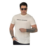 Camiseta Armani Exchange Lettering Camiseta xm000127af10356u