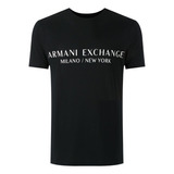 Camiseta Armani Exchange Slim Log Silkada