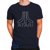 Camiseta Atari Camisa Video Games Retrô