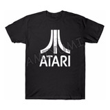 Camiseta Atari Game Nostalgia Retrô Camisa