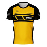 Camiseta Automotivo 3d Formula 1 Moto Gp Yamaha Ref0125
