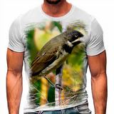 Camiseta Ave Pássaro Coleiro Tui Tui 1 A
