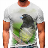 Camiseta Ave Pássaro Coleiro Tui Tui 4 A