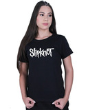 Camiseta Baby Look Fem  Slipknot