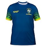 Camiseta Baby Look Feminina Pro Tork Brasil Seleção Copa 2022 Tam G Azul Modelo CP 308AZ 2