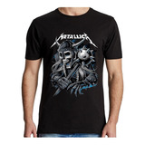 Camiseta Banda De Rock Metálica Heavy